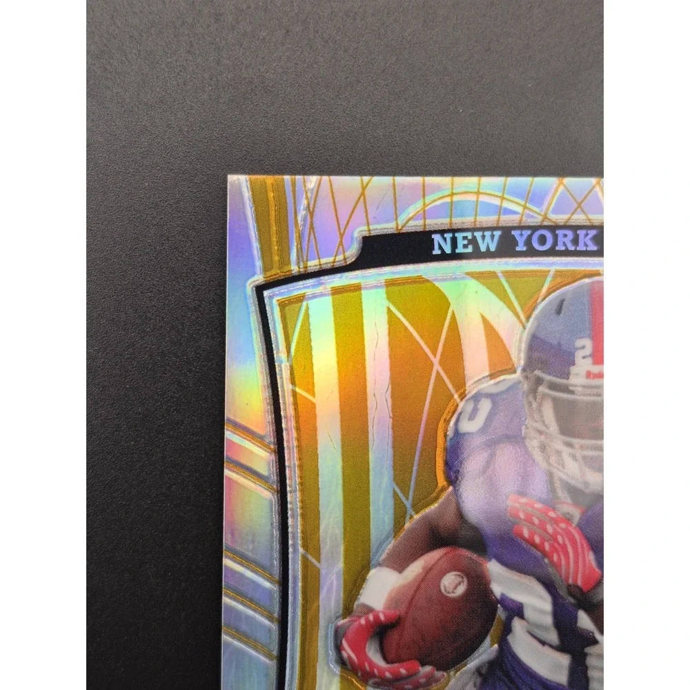 2009 Bowman Sterling Andre Brown #173 Gold Refractor Game Worn Jersey /25 (RC)